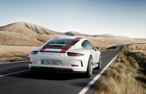 2016 Porsche 911 R rear