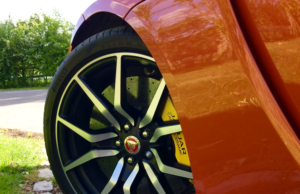 2017 Jaguar F-Type SVR Convertible wheel