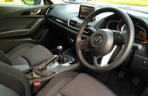 2014 Mazda 3 Fastback inside