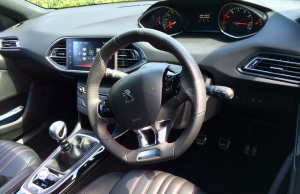 2015 Peugeot 308 GT Line inside