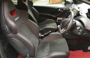 2015 Peugeot 208 GTI inside