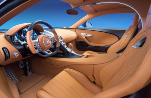 2016 Bugatti Chiron inside