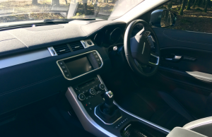 2016 Range Rover Evoque inside
